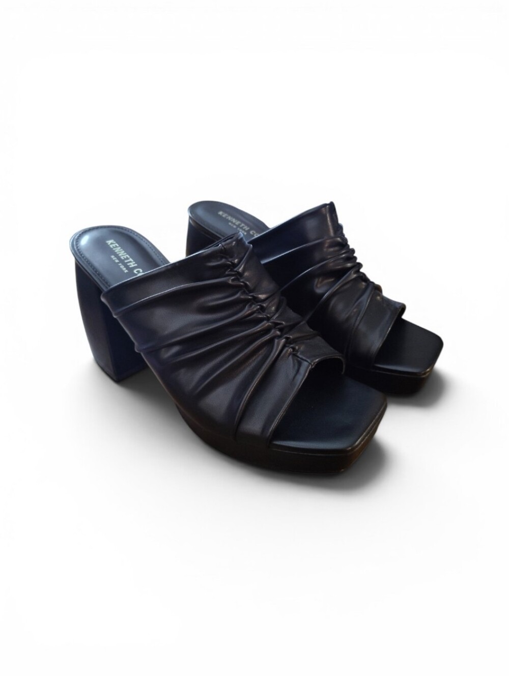 Kenneth Cole New York Womens Anika Platform Mules Size 8.5 Medium